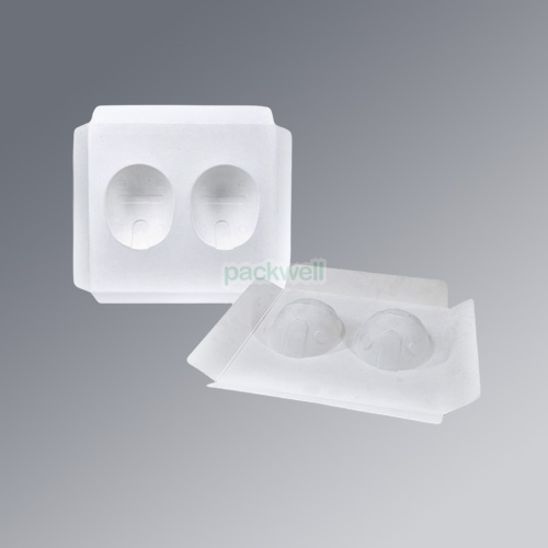 Recycled pulp moulded products for protective packaging of Bra